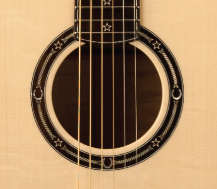 PRS Country Western rosette detail